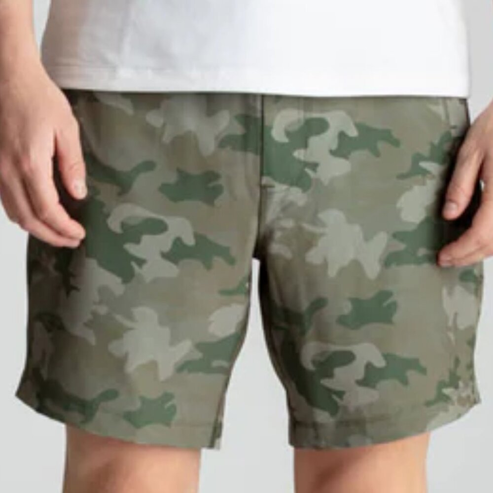 Birddogs Camo Gym Shorts - Deer Hunters – XL Classic Fit, Liner Built-In
